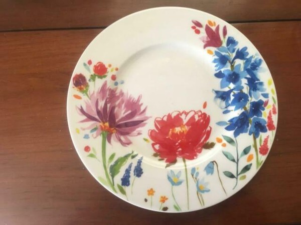 Villeroy Boch Anmut Flowers Salad Plate For Sale Online Ebay