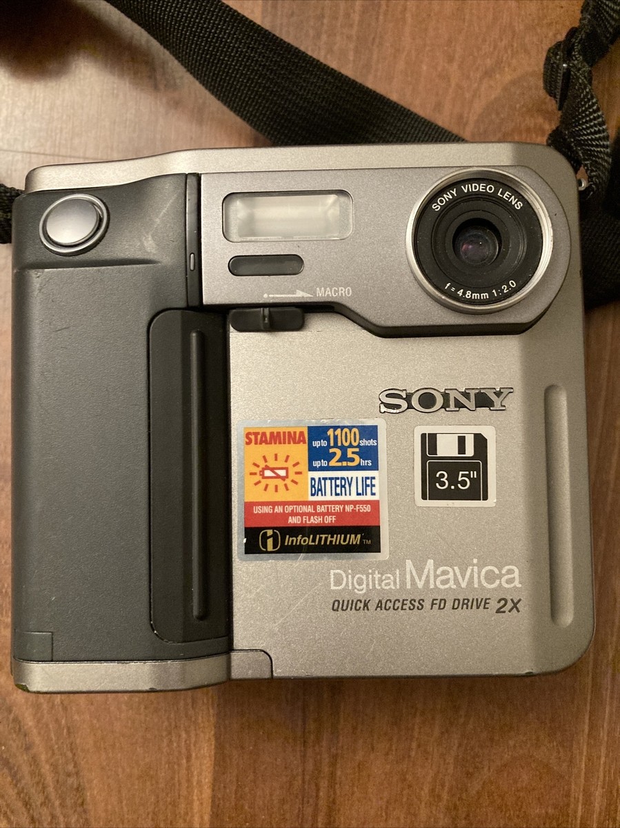 sony mavica digital camera Mvc-fd51 Including A Brand New Sealed