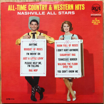 The Nashville All-Stars - All-Time Country & Western Hits - RCA Victor Record Cl