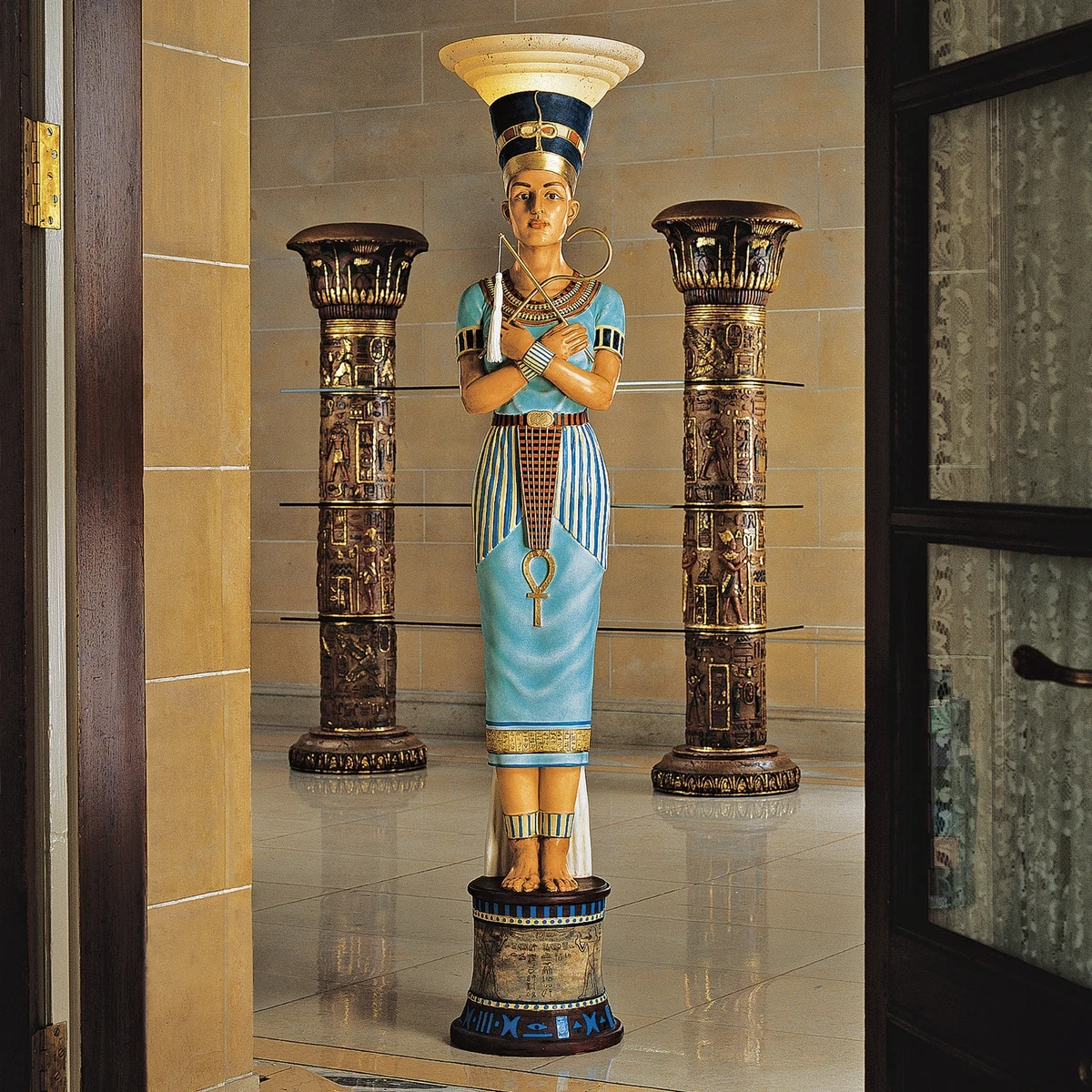 Design toscano floor lamp hotsell