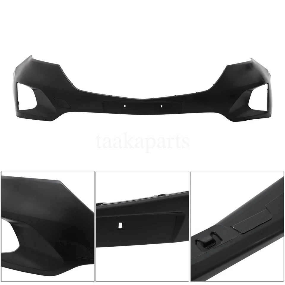 Front Bumper Cover Vlance Kit W/ Grill Grille For Chevrolet Equinox 2018-2021 Foto 4 de 4