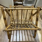 vintage bamboo Magazine Rack MCM Book Holder