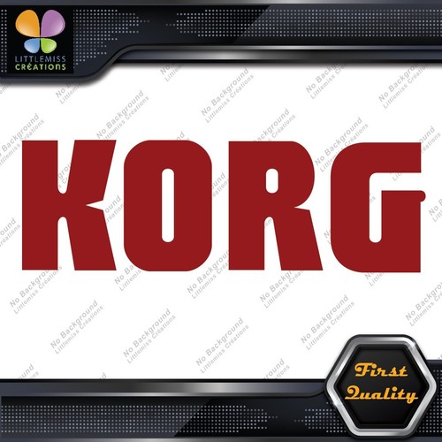 Compatible With Korg Drums Synthesizers Musical Logo Vinyl Decals Stickers - Picture 8 of 85