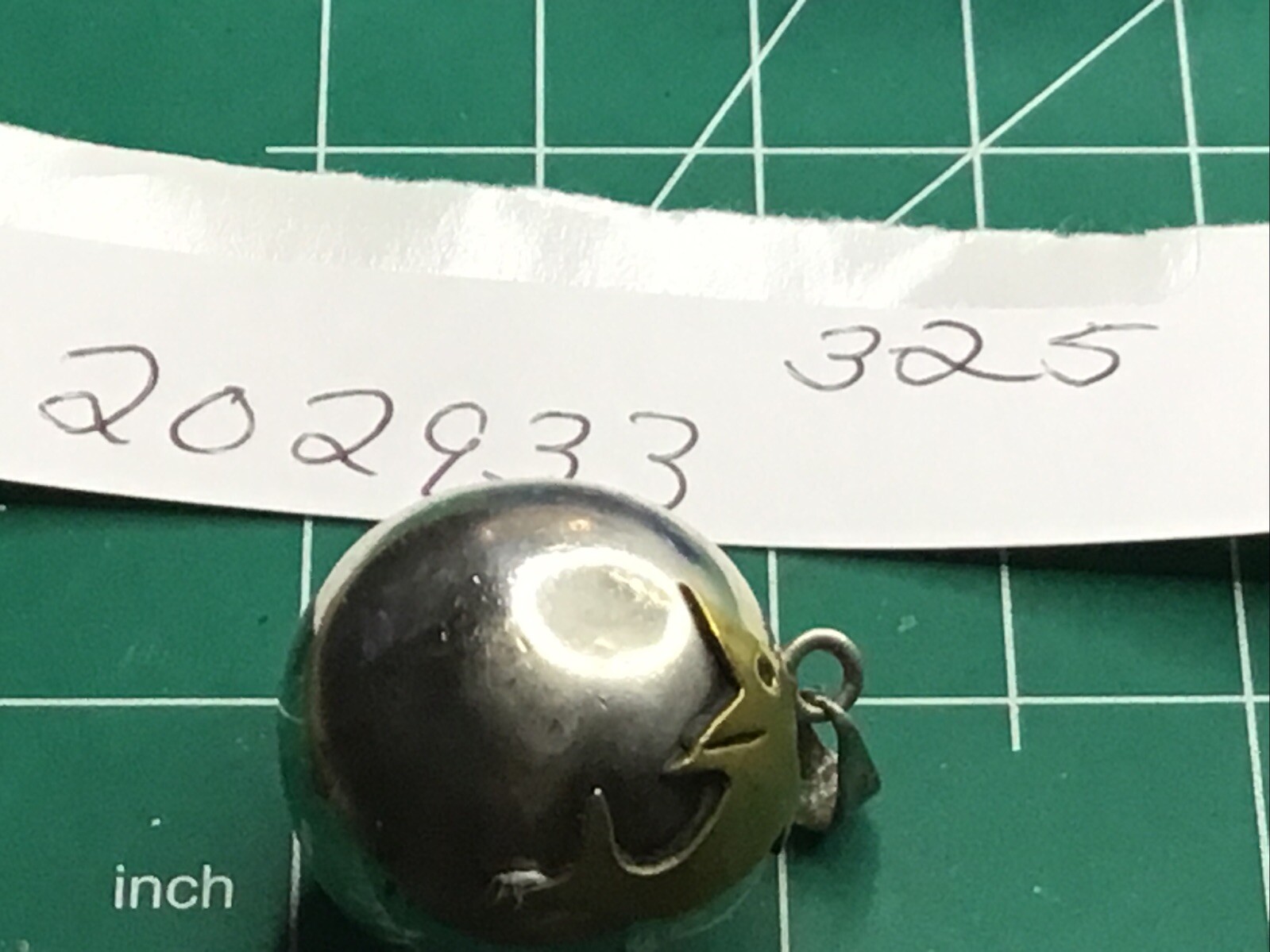 Solid Sterling Silver 3D Dolphin Chime Pendant Ji… - image 1