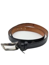 Trafalgar Easton Hand Polished Cortina Leather Dress Belt Size 42/105