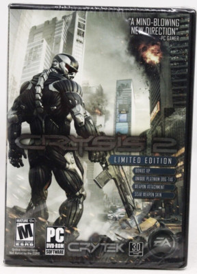 Crysis 2 (PC, 2011) - New Sealed - See desc.