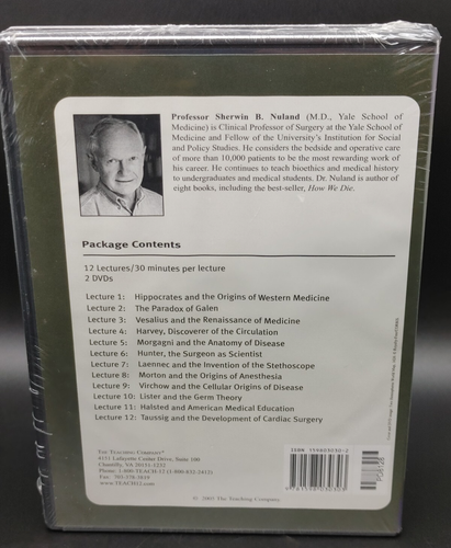 GREAT COURSES Doctors Scientific Medicine Through Biography Guidebook & DVDs - Imagen 2 de 6