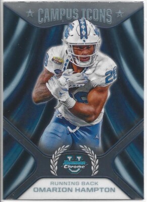 2024 Bowman U Football Omarion Hampton Ramblin Man North Carolina