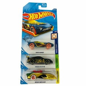 Scale Cars 1 64 Rockin Santa Porsche 911 Nerve Hammer Toy Hot Wheels 3 Pk Ebay