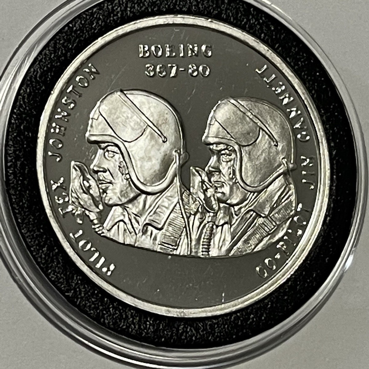 1955 Aviation History Gold Cup Barrel Roll Coin 1 Troy Oz .999