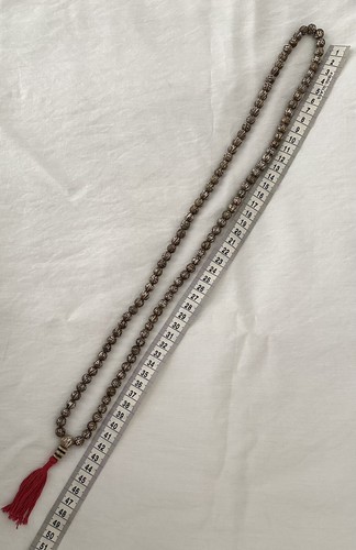 2xTibet Om Mani Mantra Necklaces:1xCarve Buddhist Beads/1xRound Om Pendant - Bild 5 von 21