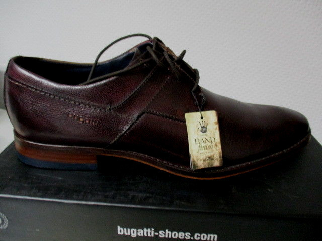 Bugatti Eleganter Herren Schnürer 311-19301-1100-3500 Leder, Bordo (G) Bugatti Eleganter Herren Schnürer 311-19301-1100-3500 Leder, Bordo (G)