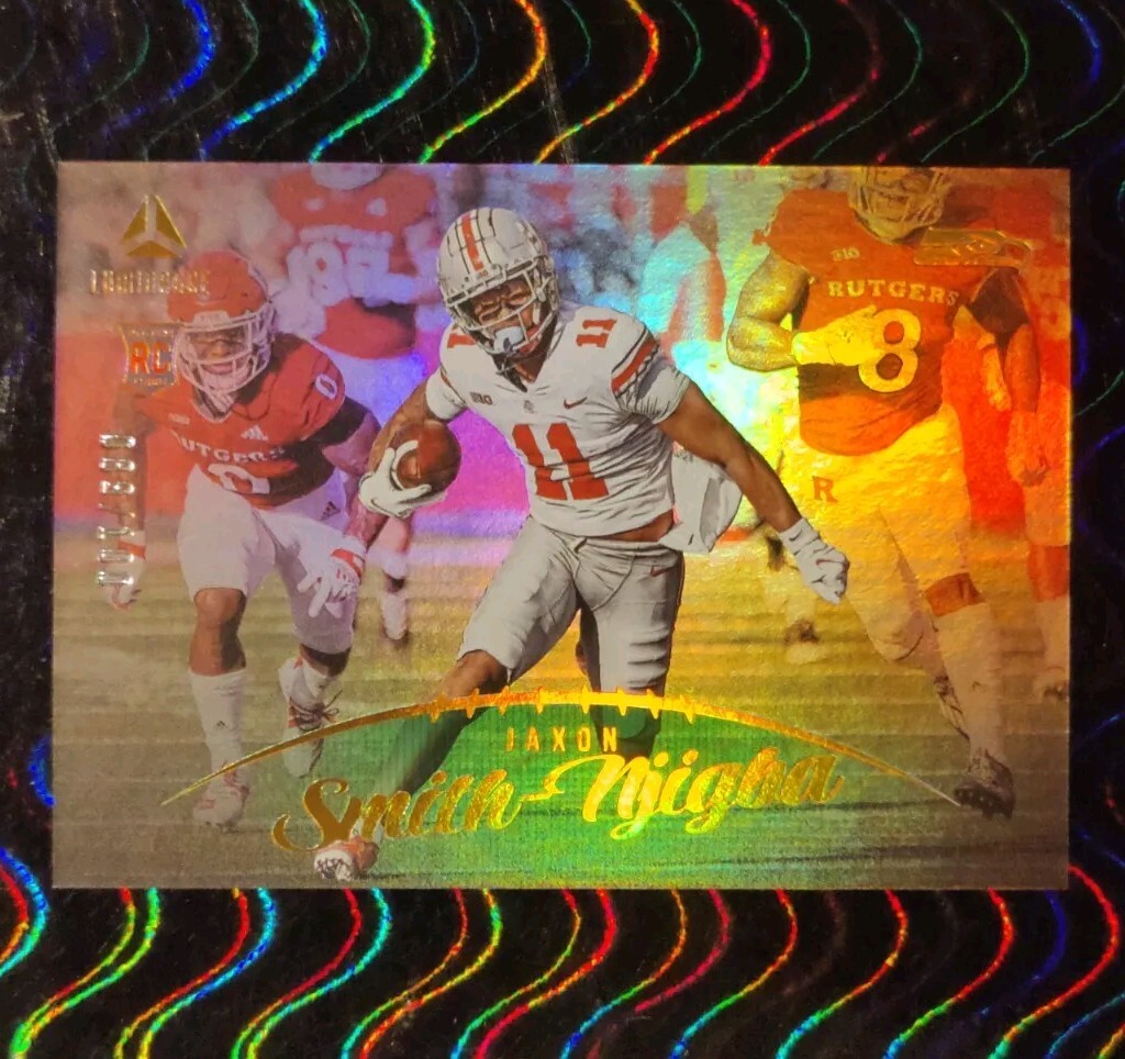 Jaxon Smith-Njigba 2023 Panini Luminance HOLO PRIZM /100 Rare SSP True Rookie🔥