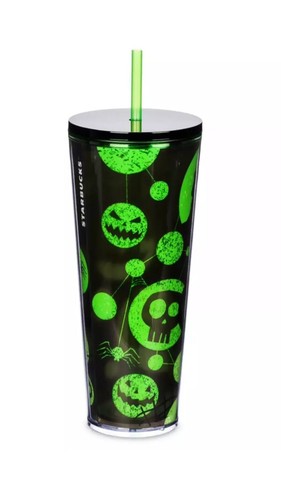 Disney Starbucks NBC Nightmare Before Christmas Tumbler with Straw * IN HAND* - Picture 2 of 8