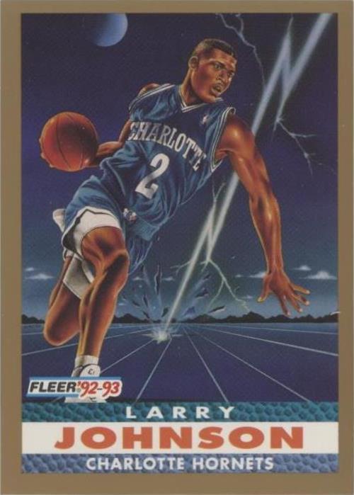 1992-93 Fleer - Larry Johnson #253 - 1 of 2