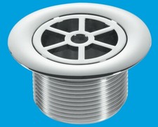 Replacement Shower Drain Top Waste Trap Chrome Plated BRASS 1.5" INCH Thread