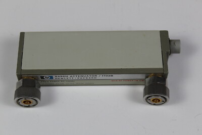 Agilent 8496H Programmable Step Attenuator 110dB DC-18GHz RF Agilent 8496H Programmable Step Attenuator 110dB DC-18GHz RF