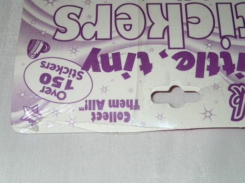 Lisa Frank Vintage Sandcastle Beach Puppy Dog Little Tiny - 2 Sticker Sheets NOS - Picture 10 of 14