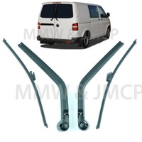 Per Vw T5 T6 Transporter Caravelle 2003-18 Post. Tergicristallo Braccio Set 2 Pz