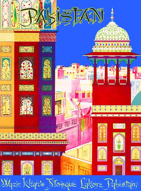 Home Decor India Maharaja South Asia Delhi Vintage Airline Travel Art Poster Print Home Garden Mod Ng