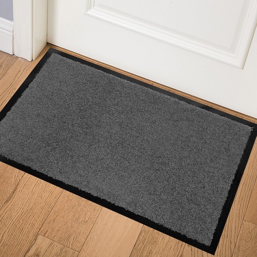 Large Heavy Duty Non Slip Rubber Back Door Mat Barrier Hallway Kitchen Floor Rug - Picture 138 of 163
