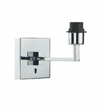 Dar Lighting Anvil 1 Light Semi Flush Wall Light in Chrome Base Only, RRP £58