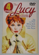 The Lucy Show DVD 4 Episodes Lucille Ball Milton Berle, George Burns, John Wayne
