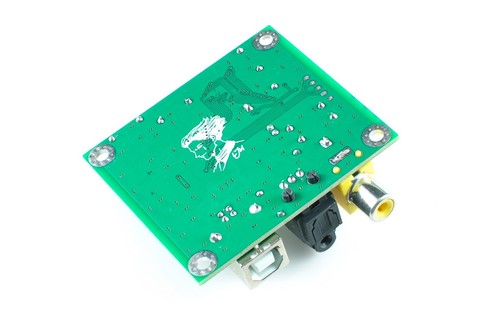 CM6631A USB to SPDIF coaxial optical 24/192 24bit 192kHz DAC soundcard - Picture 3 of 5
