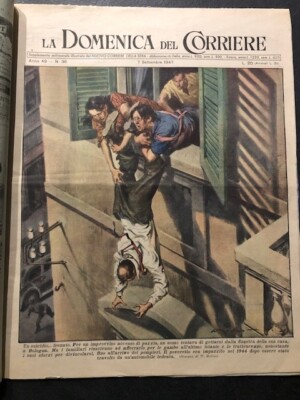 La Domenica del Corriere 36 1947 Suicide Bologna, Sciagura Castelfranco Veneto