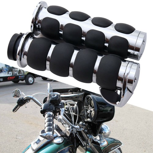 Motorcycle Hand Grips For Kawasaki Eliminator 125 250HS 600 KZ1000 KZ1000A - Picture 6 of 7