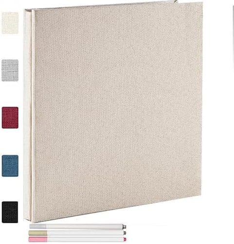 Photo Album Self Adhesive with Picture Display Window,40 Pages DIY Scrapbook Alb - Picture 8 of 12