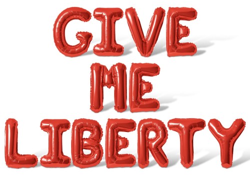 GIVE ME LIBERTY Letter Balloon Banner - 4th Of July Party Supply Decorations - Picture 36 of 55