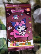 Kawaii Mystery Sanrio Hello Kitty Blind Bag Cards, Kuromi. 1 Pack