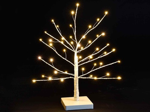 ALBERO NATALE LUCI LED INTERNO CASA ARREDO NATALIZIO 45h luminoso decorazione  - Foto 1 di 2