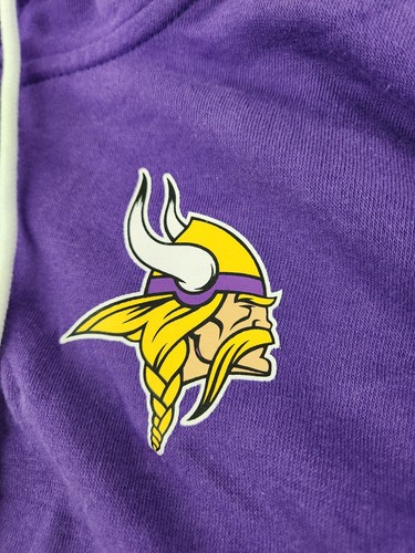 Wear By Erin Andrews Minnesota Vikings Damen Hoodie-Jacke mit durchgehendem Reißverschluss Übergröße 4X - Bild 2 von 15