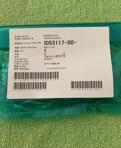 I053117-00 Sensor Unit Original NORITSU Usa Stock - Picture 2 of 2