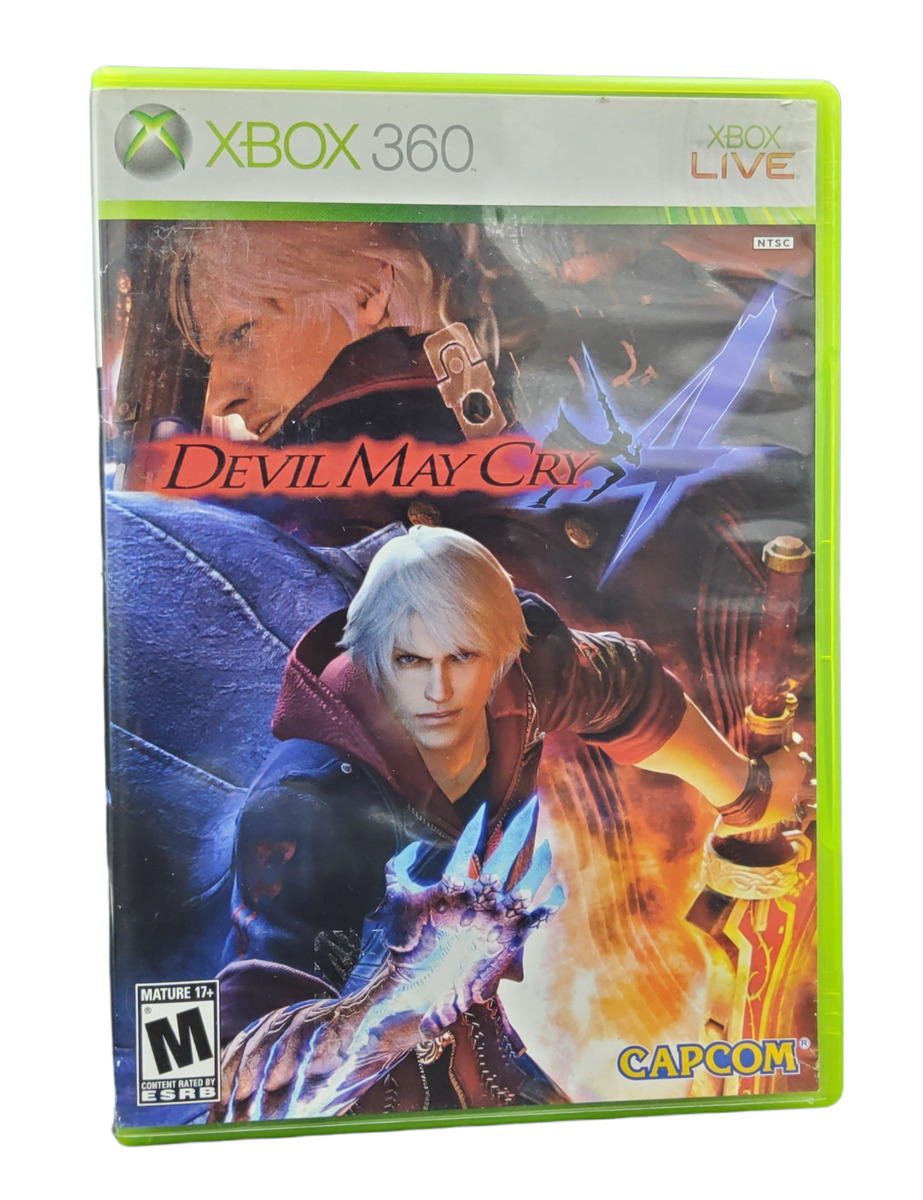 Jogo Devil May Cry 4 Xbox 360 Lacrado Platinum Hits..Plataforma: xbox 360.Idioma:  inglês..Detalhes do jogo:..No quarto jogo, os papéis se invertem em -  Carrefour