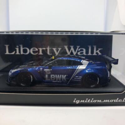 Ignition model LB-WORKS Nissan GT-R R35 Type2 Blue 1:43 | eBay