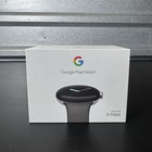 Google Pixel Watch 41mm polerowane srebrne etui pasek na węgiel drzewny (Wi-Fi) (GA03305-US)