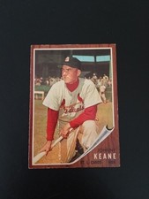 1962 Topps Set-Break #198 Johnny Keane Mgr Free Shipping 