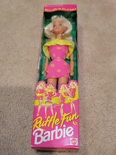 1994 "Ruffle Fun" Barbie, move Ruffles for more looks, # 12433 NRFB