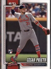 Cesar Prieto Topps 2026 Topps #95 Rookie