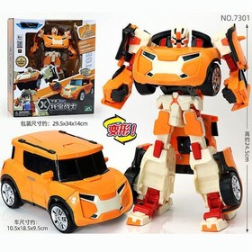 Kids Boys Toy Car Truck Vehicle Robot Robot Fighter Evolution X Y R Figure Gift