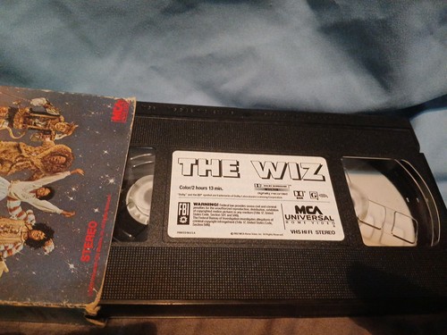 The Wiz (1978) VHS Tape. 1992, MCA Universal. Diana Ross Nipsey Russell MJackson - Picture 3 of 5