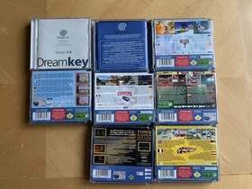 BOXED Sega Dreamcast Console Complete  crazy taxi rally tomb raider with games 