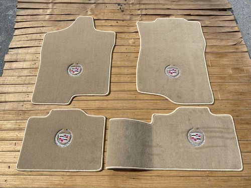 Fit for Cadillac Escalade EXT Floor Mats Carpet Beige tan Set 2007-2014 - Picture 2 of 4