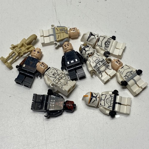 Gemischtes Lego Star Wars Minifiguren Konvolut (10 Stück)