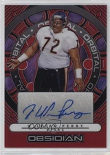 2024 Panini Obsidian Orbital Signatures Red 12/75 William Perry Auto 0vd2