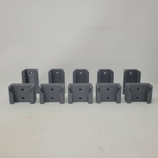 Fits Milwaukee M18 Tool and Battery Holder Mount Gray 5 of Each Organizer