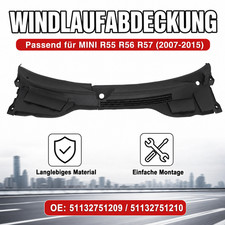 f�r Mini R55 R56 R57 Wischer Verkleidung Scheiben Windabweiser Abdeckungen